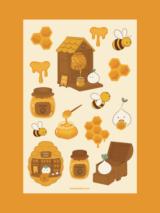 Honey Sticker Sheet