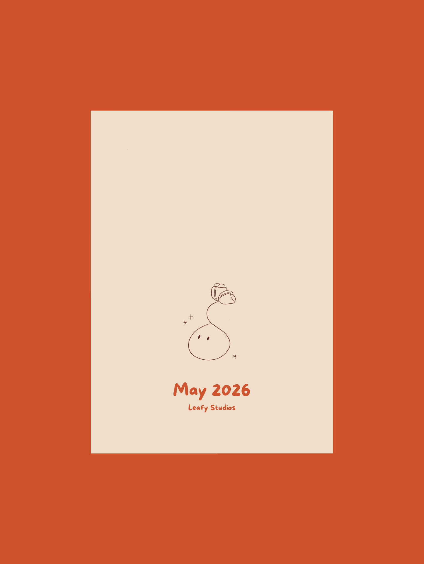 May Happy Mail - Tulip Print