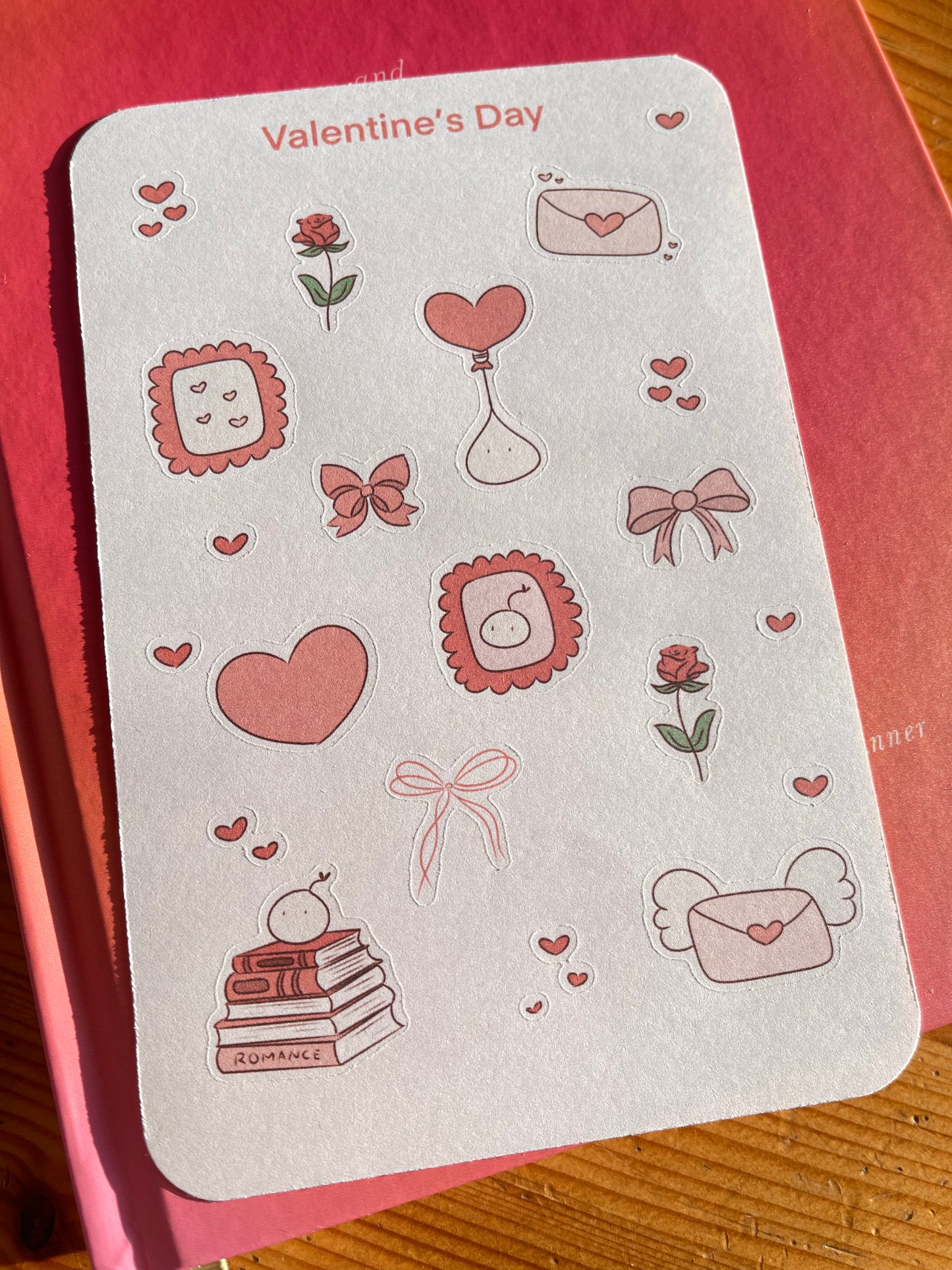 Valentine's Day Sticker Sheet